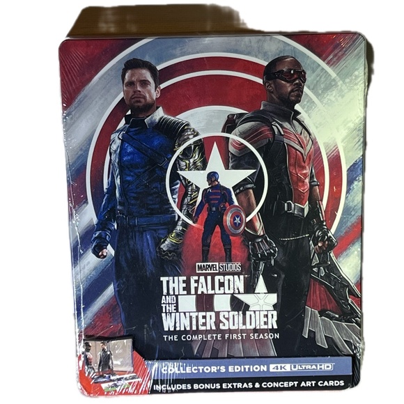 Marvel Falcon & Winter Soldier Season 1 4K Ultra HD Collector's Edition Sealed - Picture 3 of 3